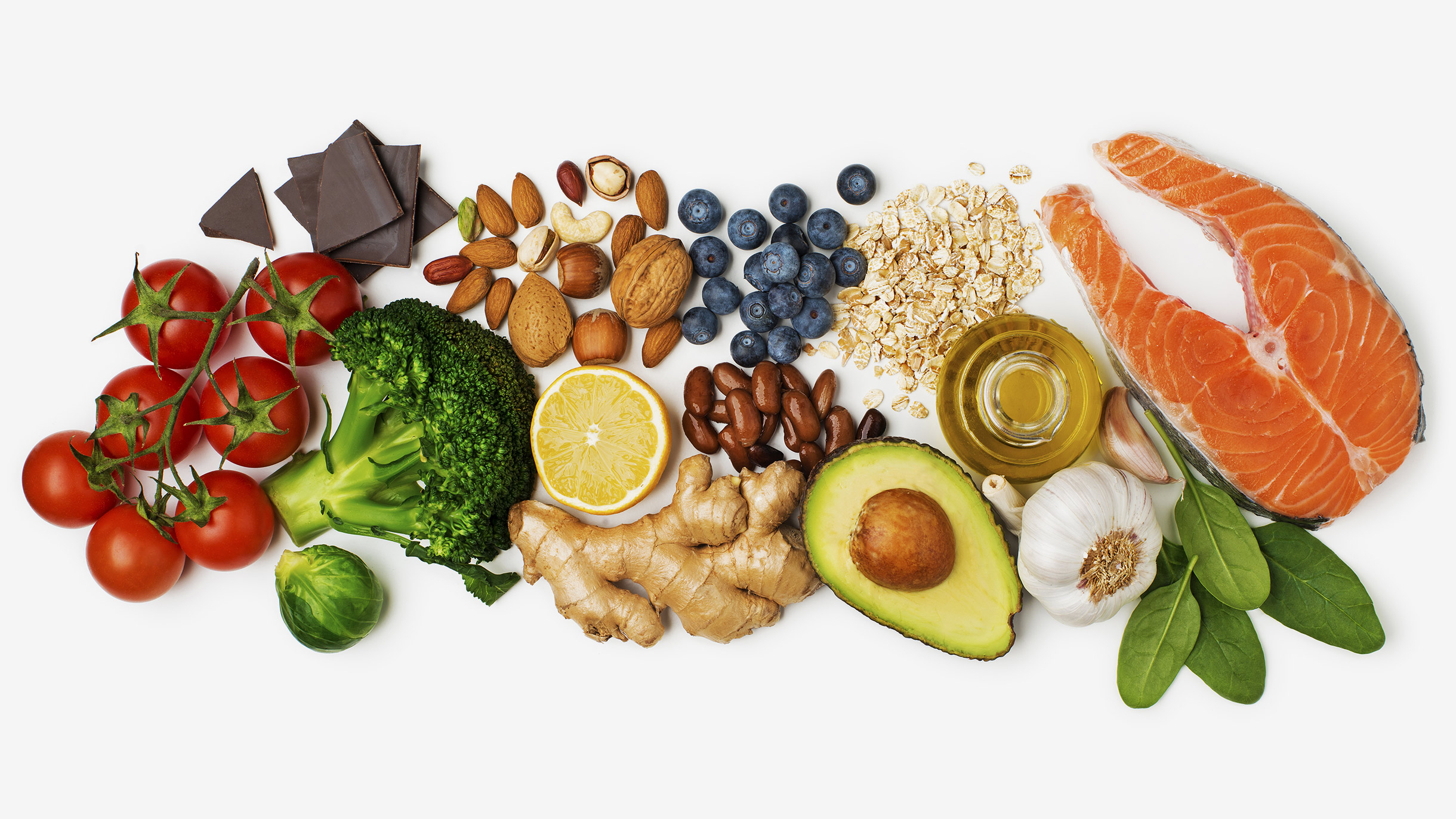 Estilo de vida saludable y alimentos frescos en Ecuador